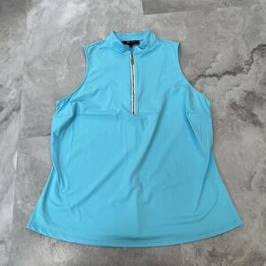 Spitfire‎ Activewear Sleeveless Women's Golf Oceana Top Blouse Size Large L